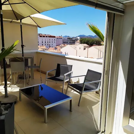 Appartement Top Floor Apartment With Terrasse, Close To Croisette